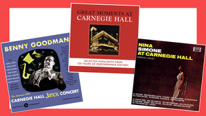 Great Moments at Carnegie Hall CD, Benny Goodman Live at Carnegie Hall CD, Nina Simone Live at Carnegie Hall CD