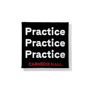 “Practice, Practice, Practice” Iron-On Patch