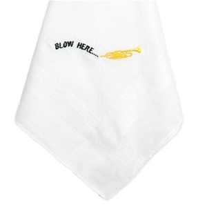 “Blow Here” Handkerchief