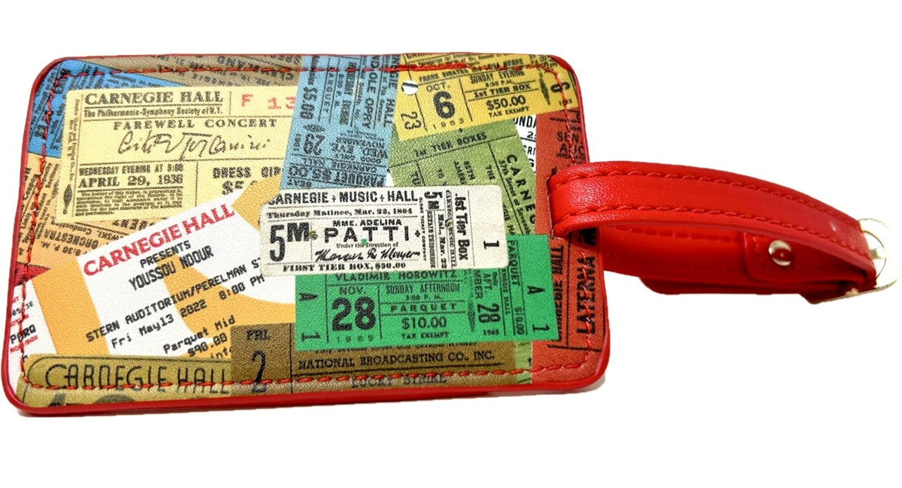 Vintage Ticket Luggage Tag