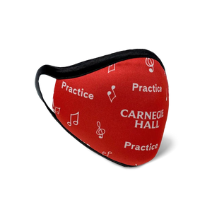 Musical Notes “Practice, Practice, Practice” Face Mask (Cotton)  Facemasks