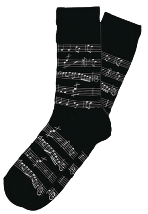 Musical Notes Socks