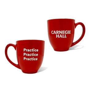 “Practice, Practice, Practice” Bistro Mug  Drinkware