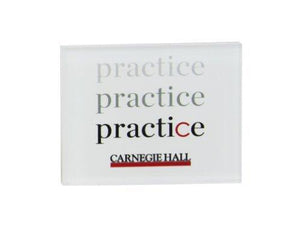 "Practice, Practice, Practice" Acrylic Magnet | Retro Collection