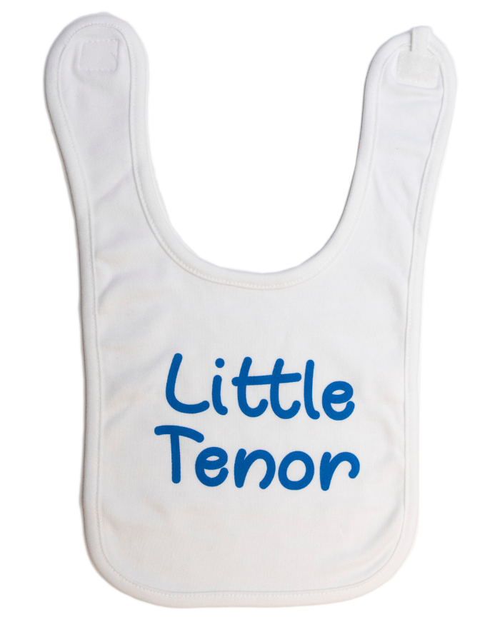 “Little Tenor” Baby Bib