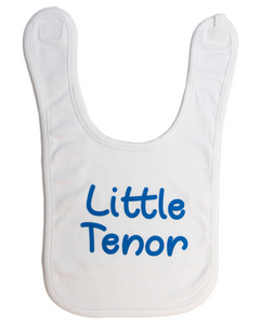 “Little Tenor” Baby Bib