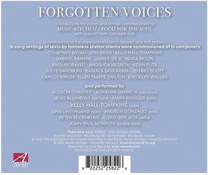 Kelly Hall-Tompkins | Forgotten Voices: A Song Cycle for Voices and Strings