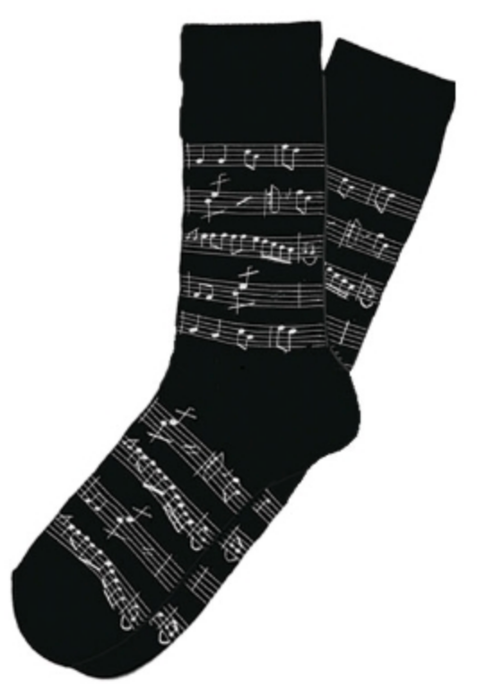 Musical Notes Socks