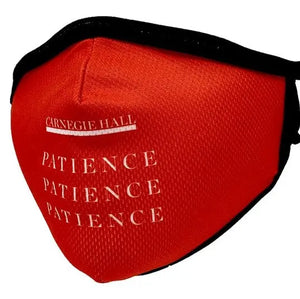 “Patience, Patience, Patience” Cotton Face Mask | Retro Collection  Facemasks
