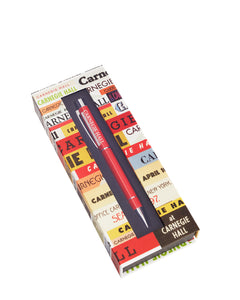 Vintage Tickets Pen and Box | Retro Collection