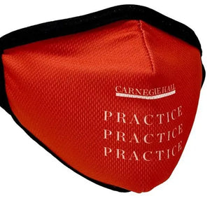 “Practice, Practice, Practice” Cotton Face Mask | Retro Collection  Facemasks