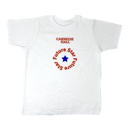 "Future Carnegie Hall Star" Toddler T-Shirt (White)